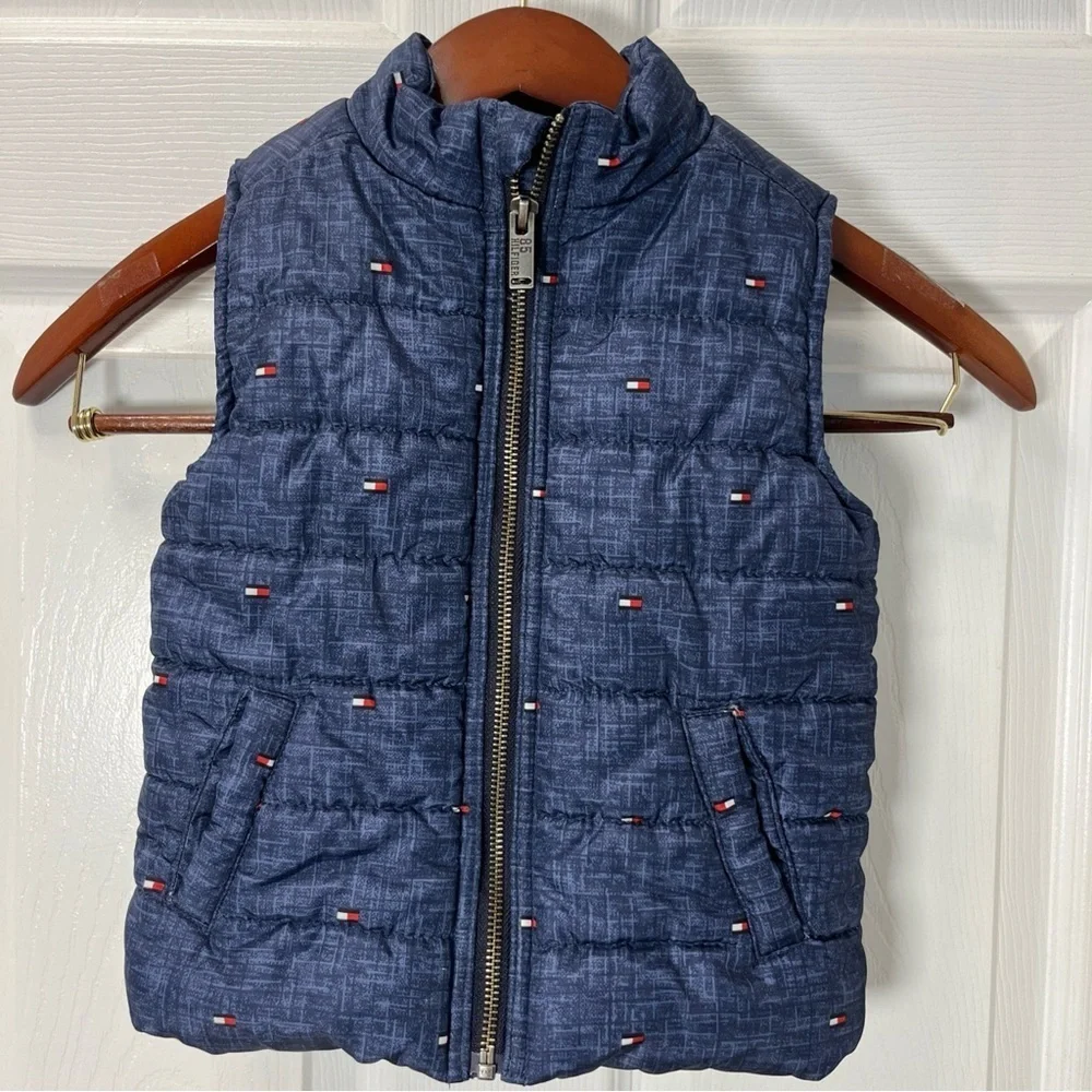 Tommy Hilfiger Toddler Navy Puffer Vest size 2T